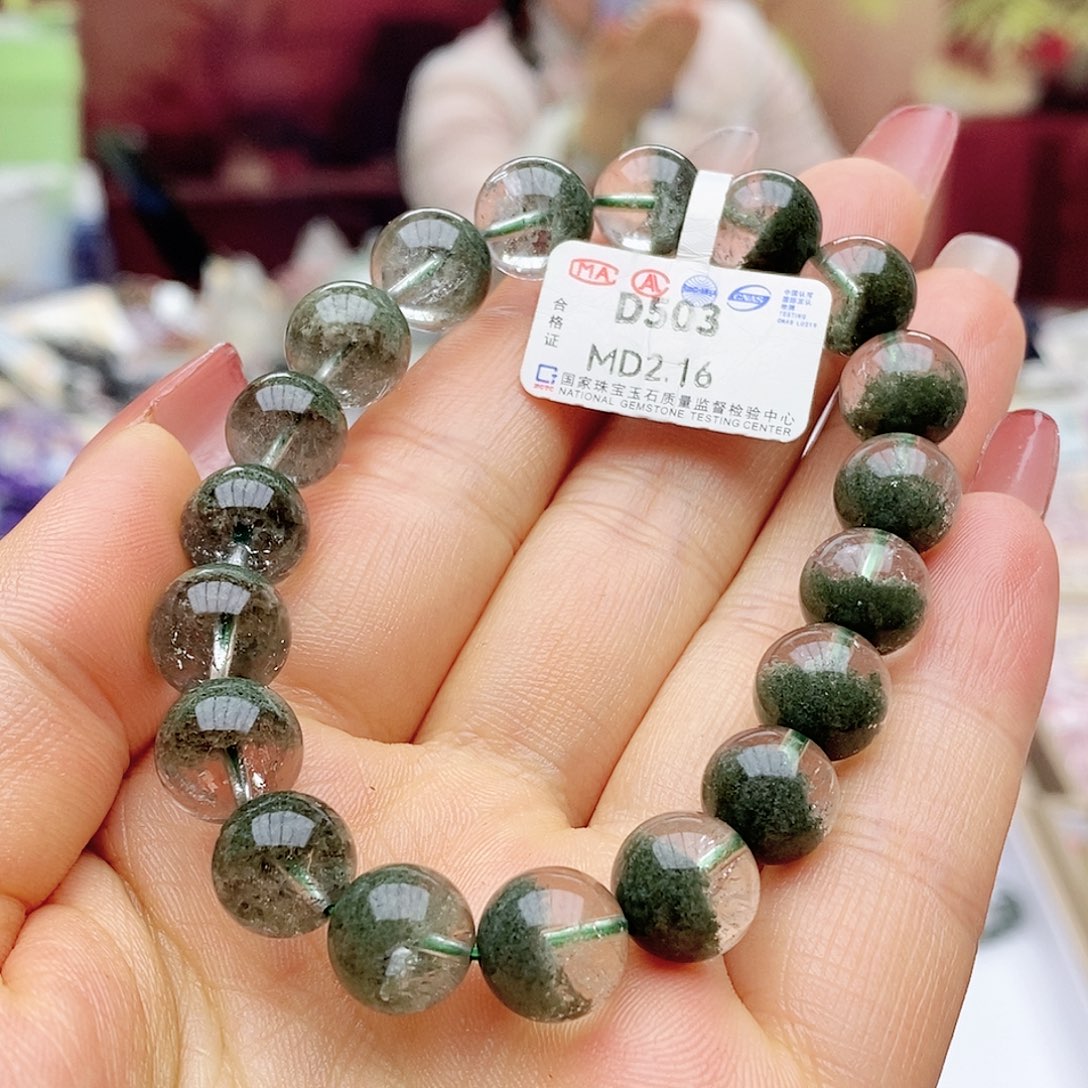 水晶手绳未镶嵌D503特价精品聚宝盆10m