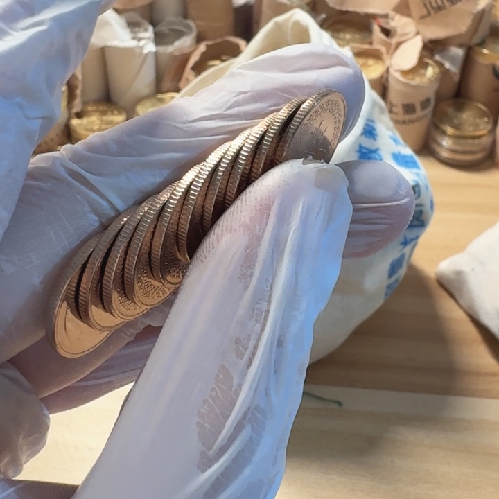 其他普通金属10枚，97年小1元币