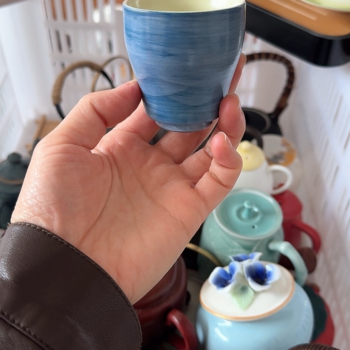 微瑕陶瓷茶具茶杯茶壶