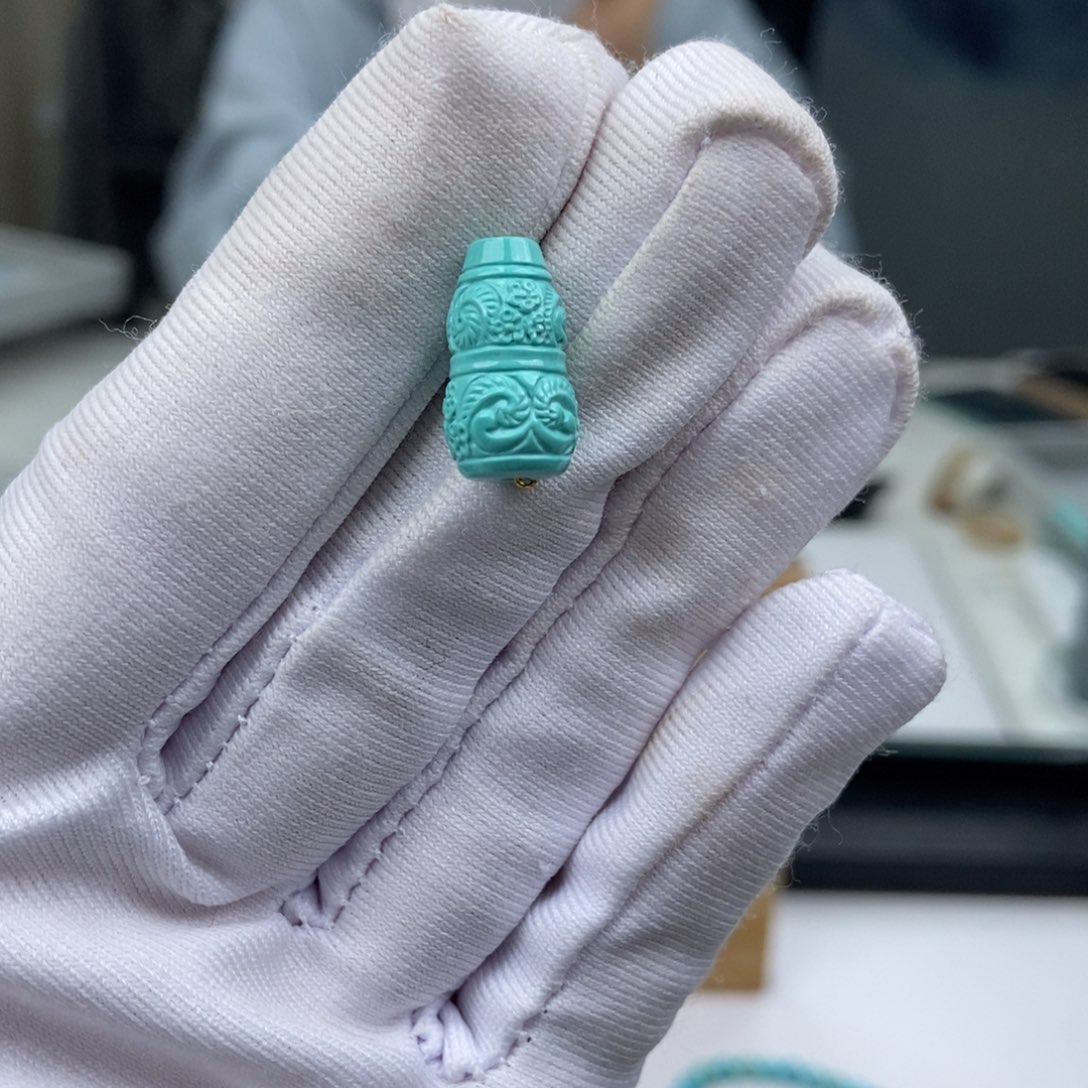 未镶嵌绿松石珠宝奇石