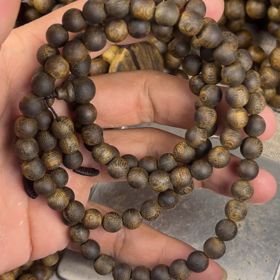 立***空手串沉香棋楠沉水