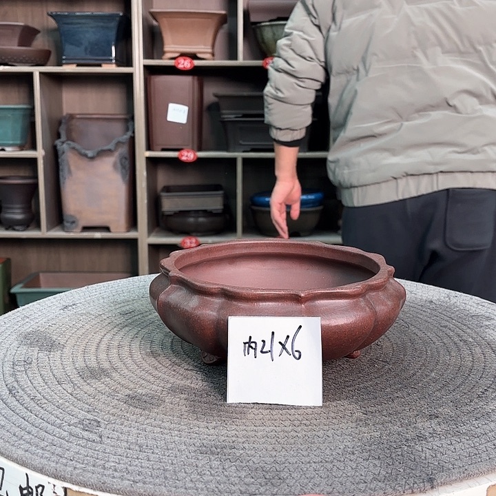 紫砂花盆紫砂的味道很好