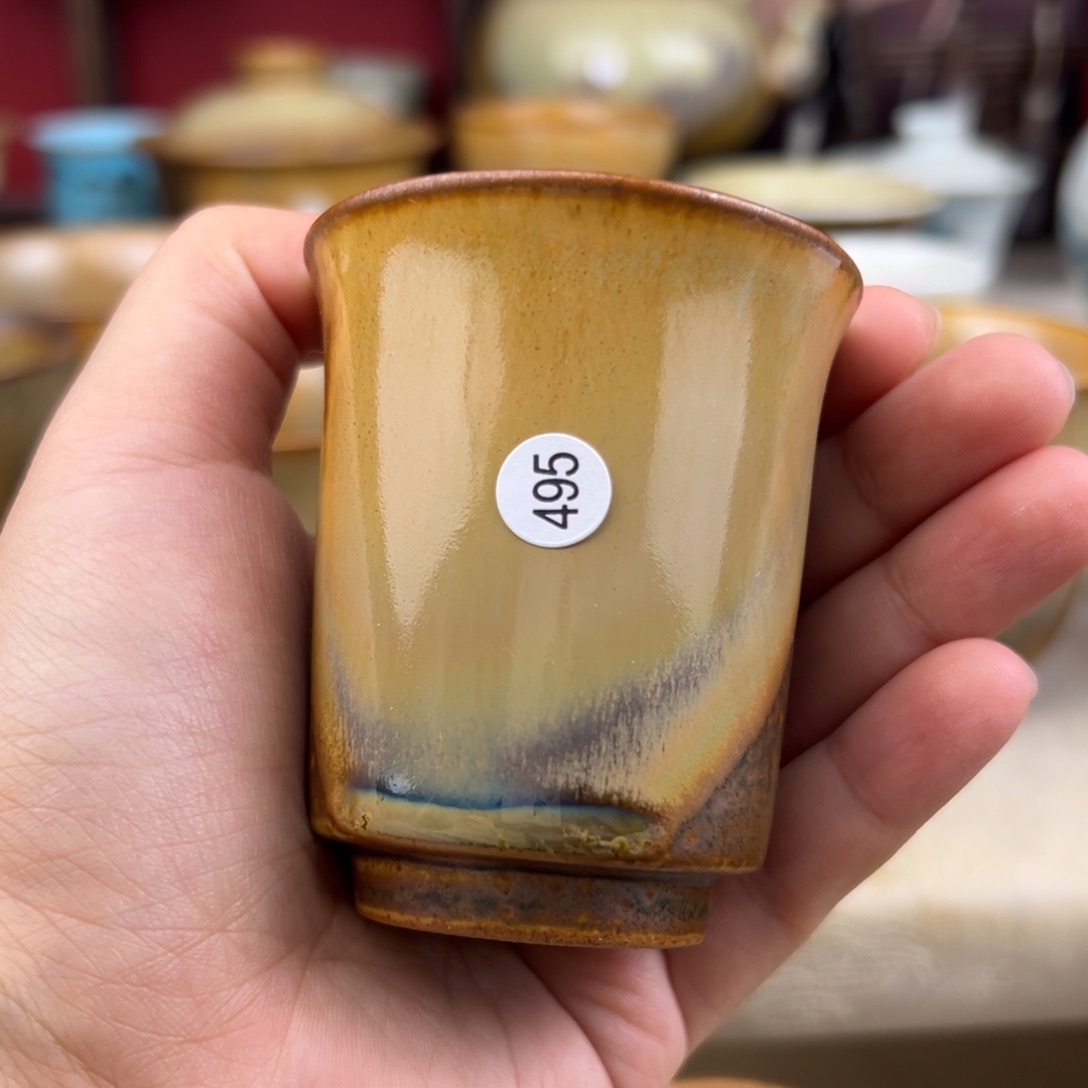 杯纯手工柴烧主人杯