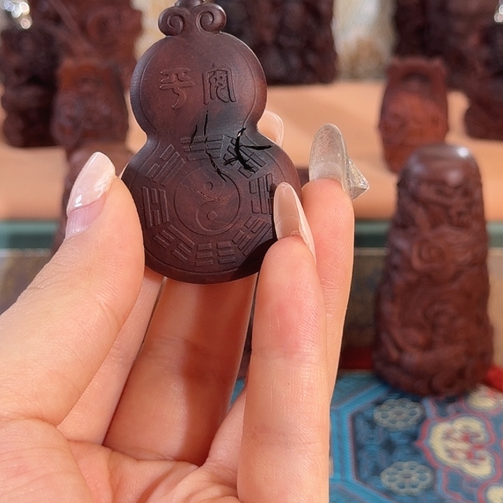 枣木天然雷击枣木葫芦