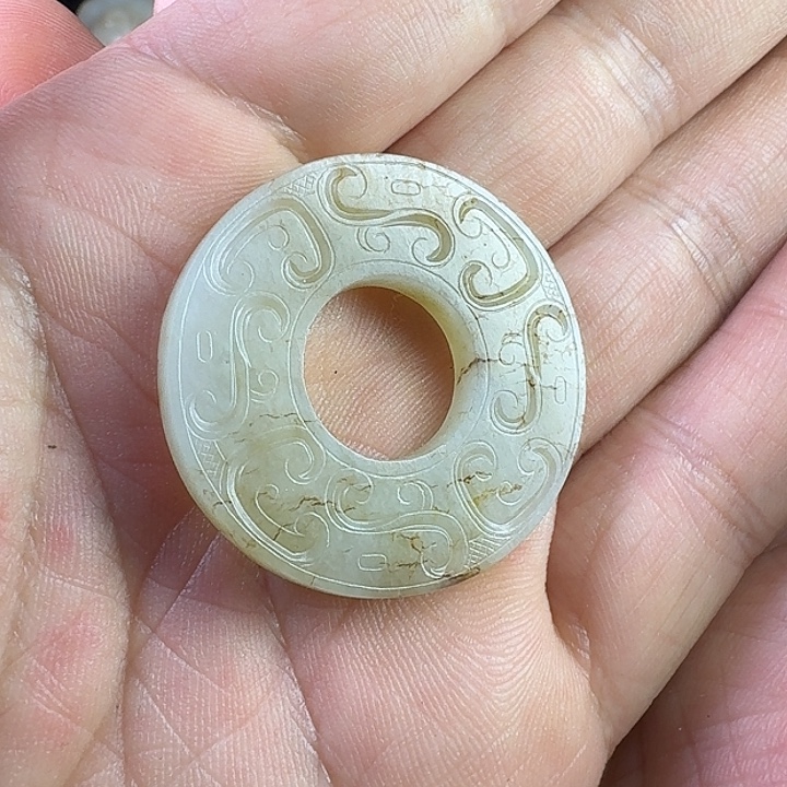 海***哥和田玉（糖玉）未镶嵌挂件
