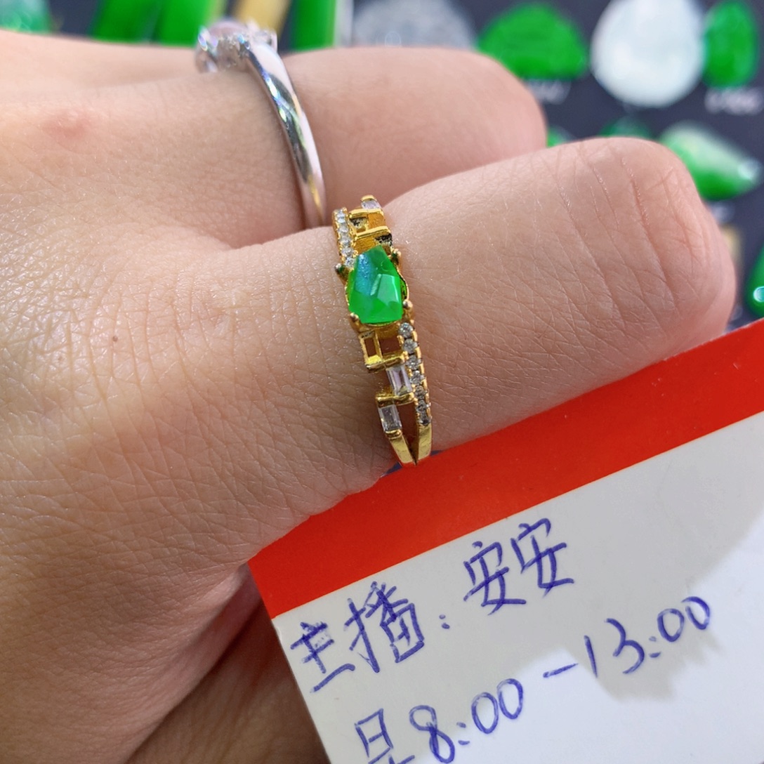 翡翠未镶嵌颈饰纯天然翡翠a货