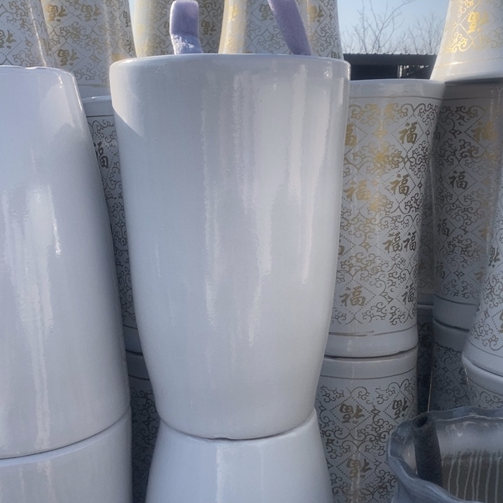 高腰新白锥特大号2个