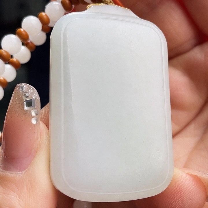 和田玉挂件未镶嵌定制发货