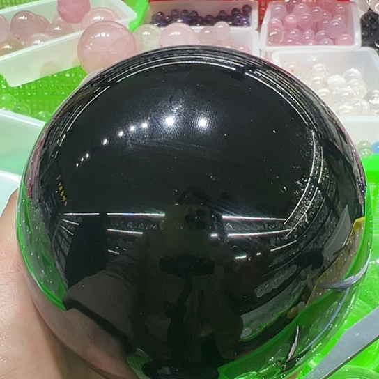 黑曜岩珠宝奇石未镶嵌?****e摆件