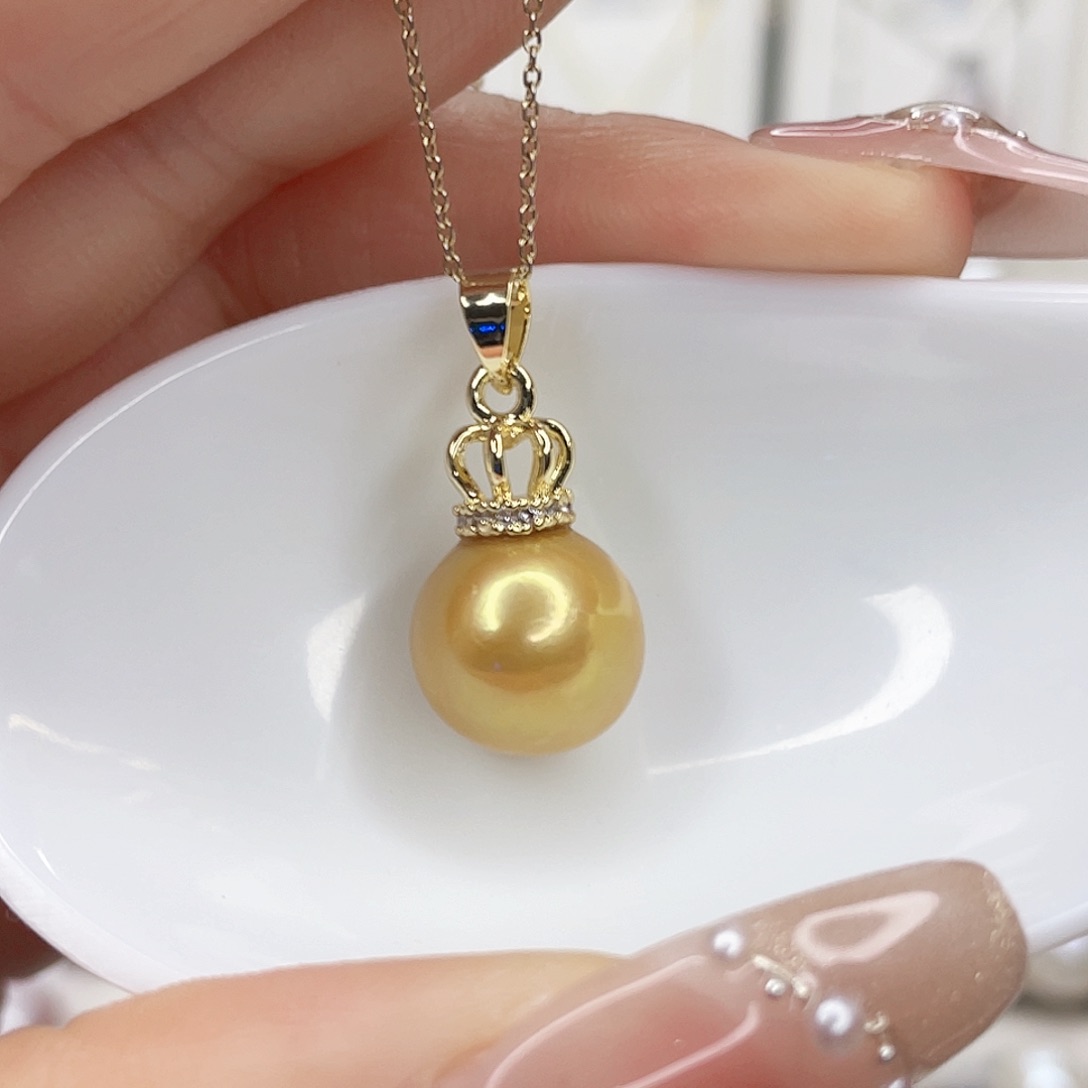 淡水珍珠未镶嵌吊坠(赠链)