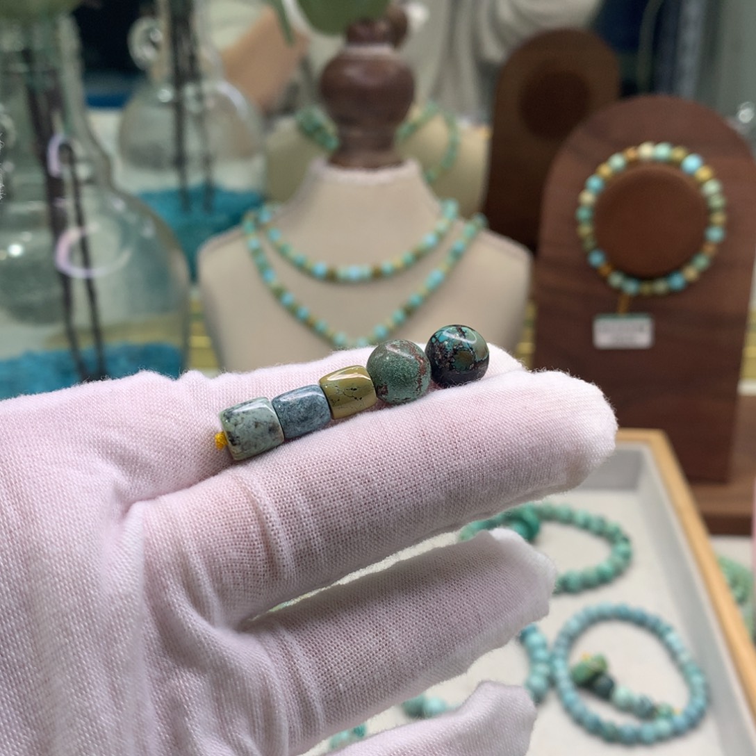 绿松石未镶嵌配饰