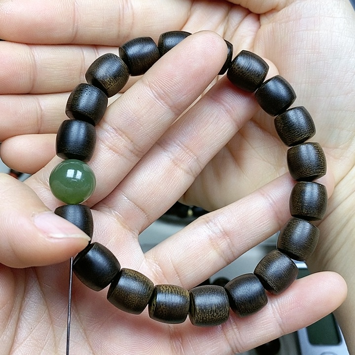 沉香手串古*特越南芽庄白棋楠