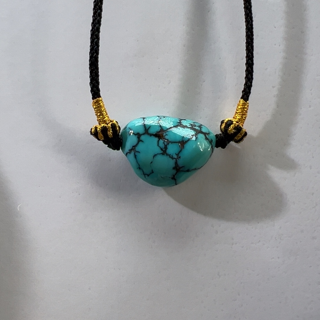 绿松石未镶嵌挂件