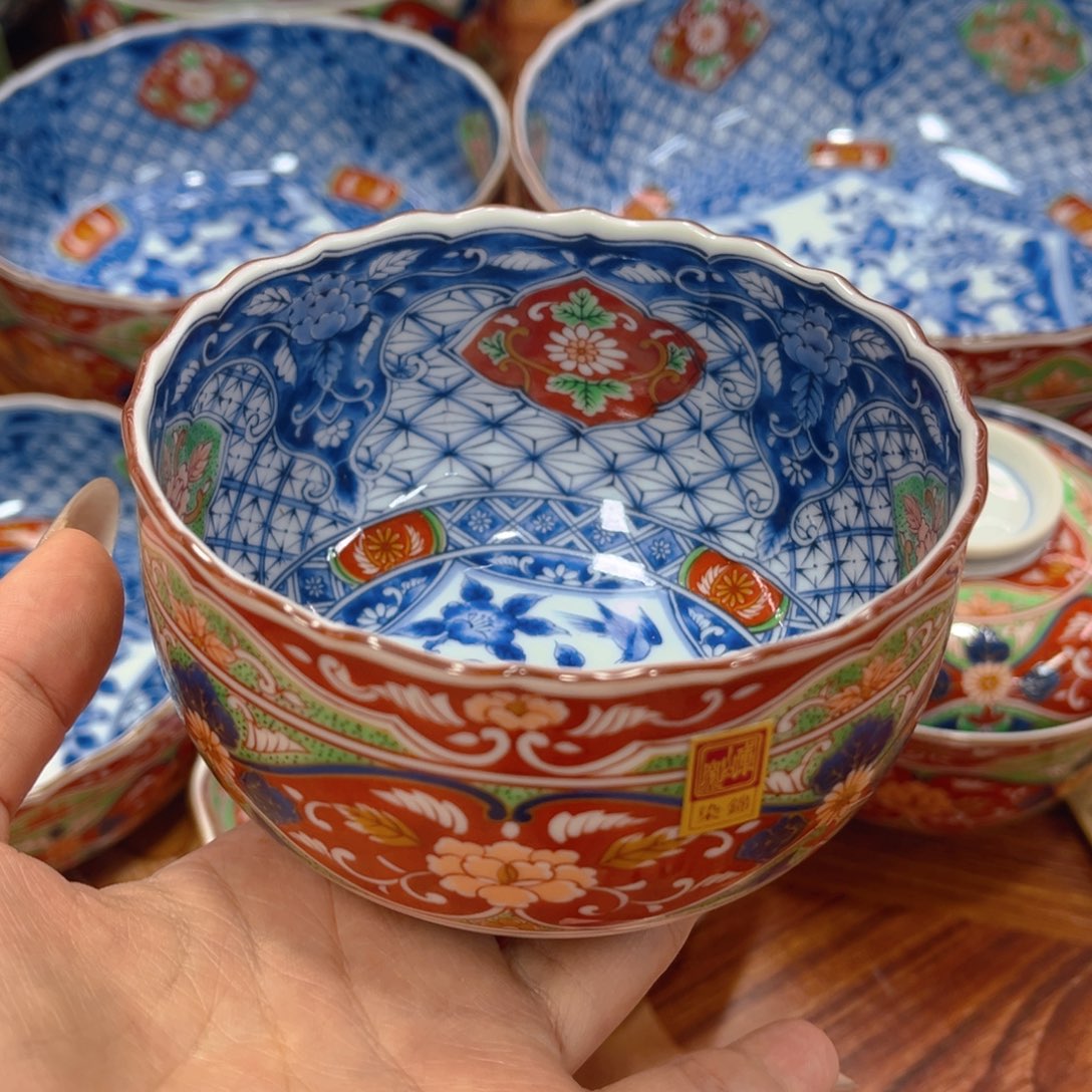 瓷片库山碗———-11—-碗—-