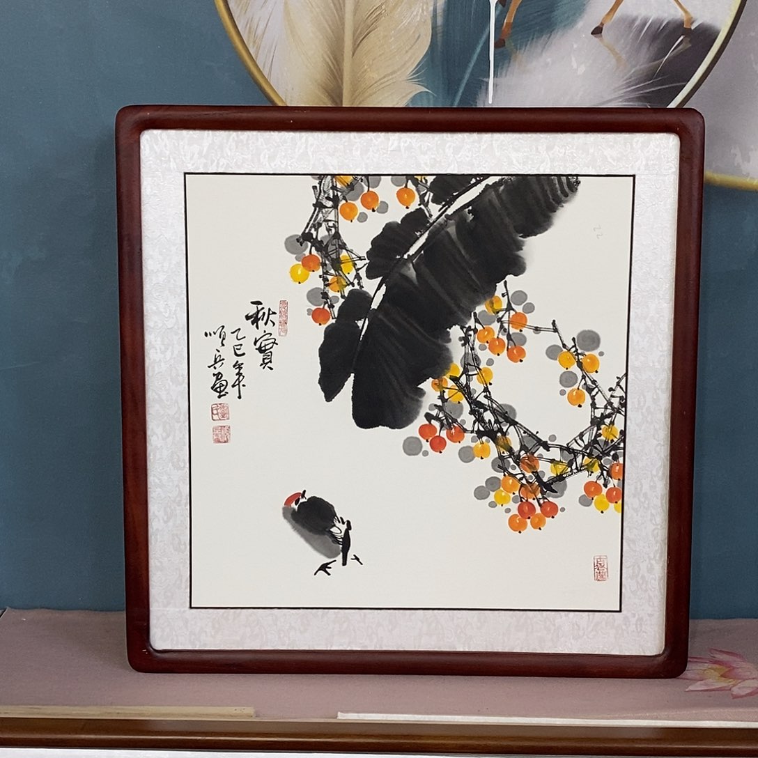 国画带框尺寸62✖️62厘米