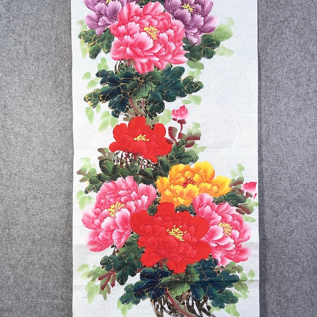 国画588 山水间一道行气而上者