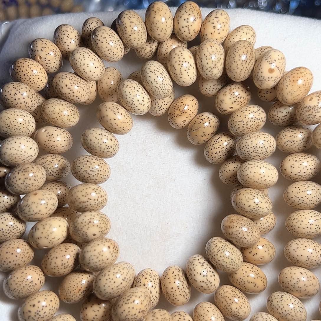 星月菩提手串星月菩提脱脂顺白