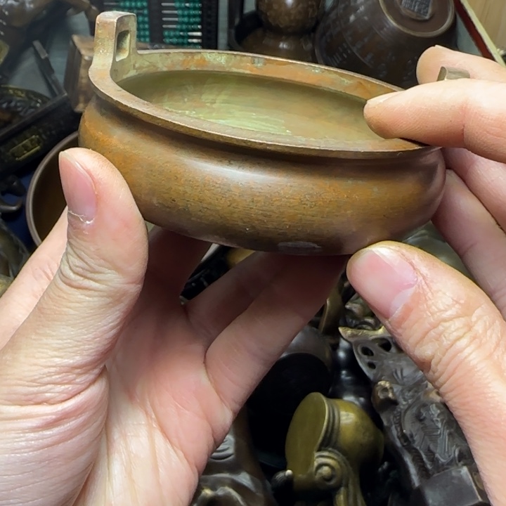 铜器把玩摆件链接