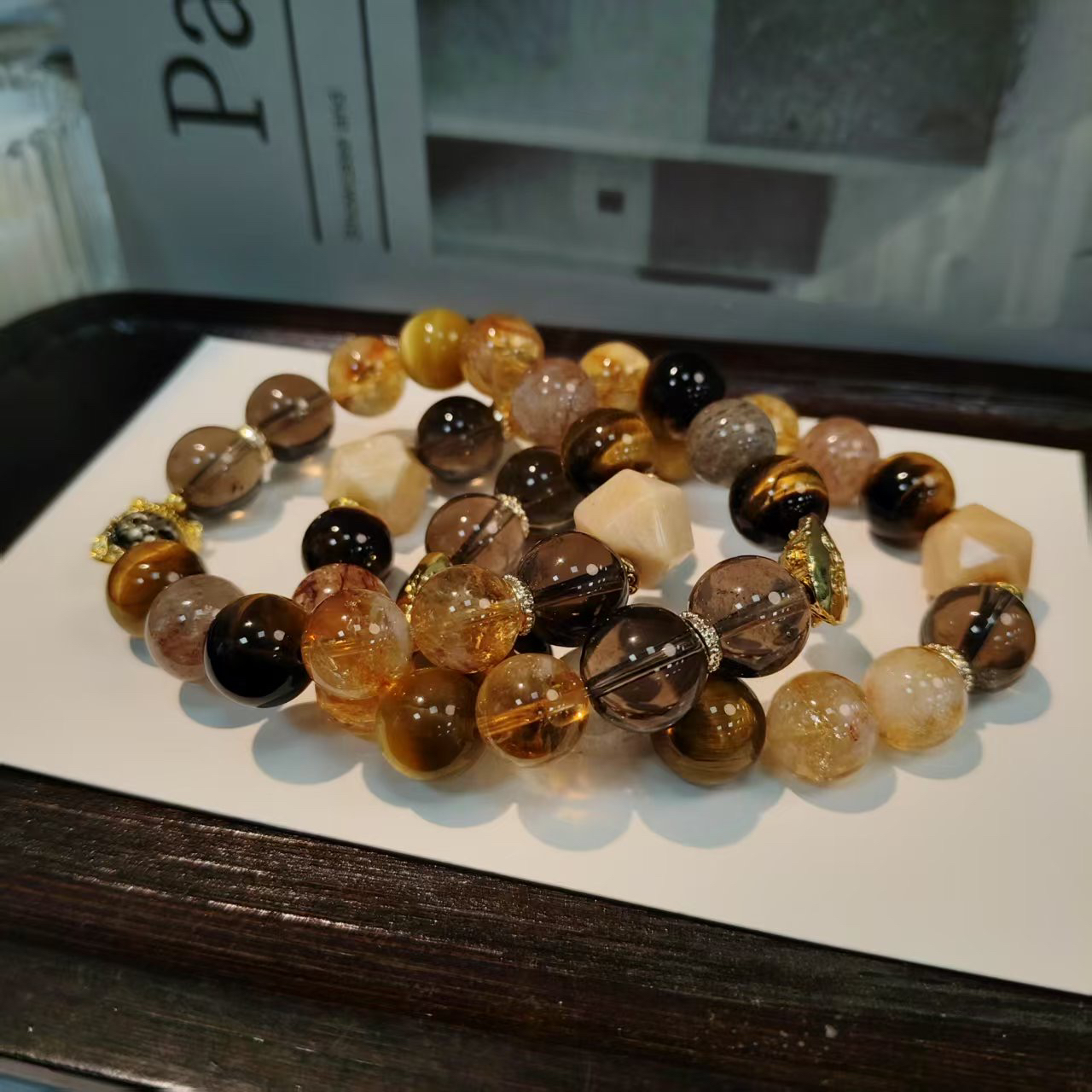 【书记甄选】原创“埃及艳后”单圈手链 多样性发一件 约11mm 7280DX