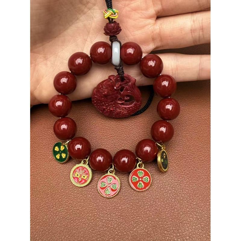 含辰砂工艺品天然辰砂s1292朱砂车挂