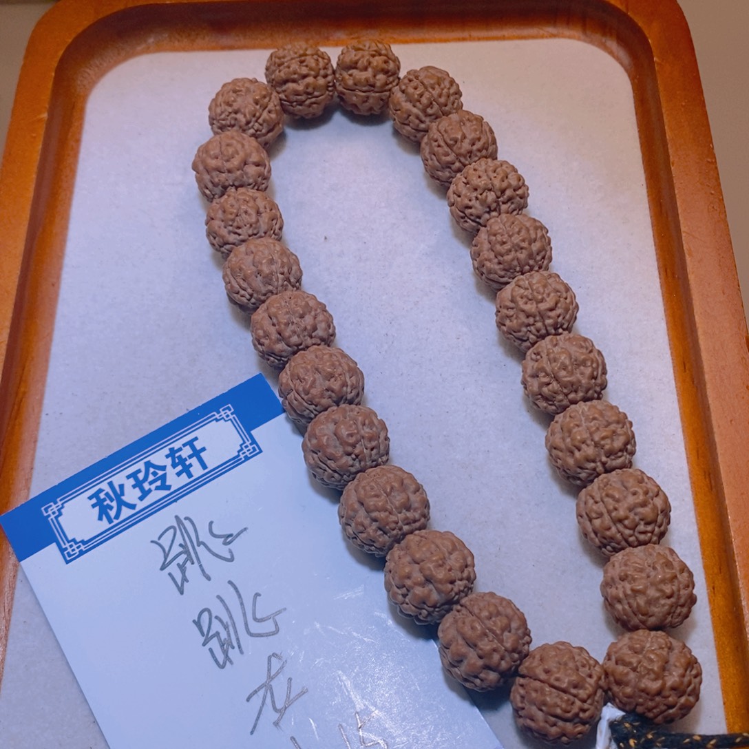 手串金刚菩提古树玉皮跳跳龙15