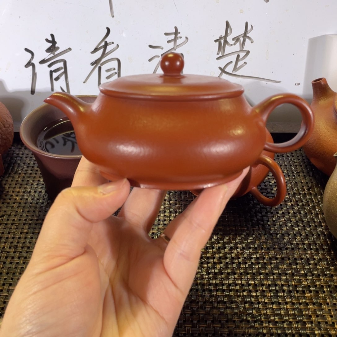 紫砂茶壶明卢全手