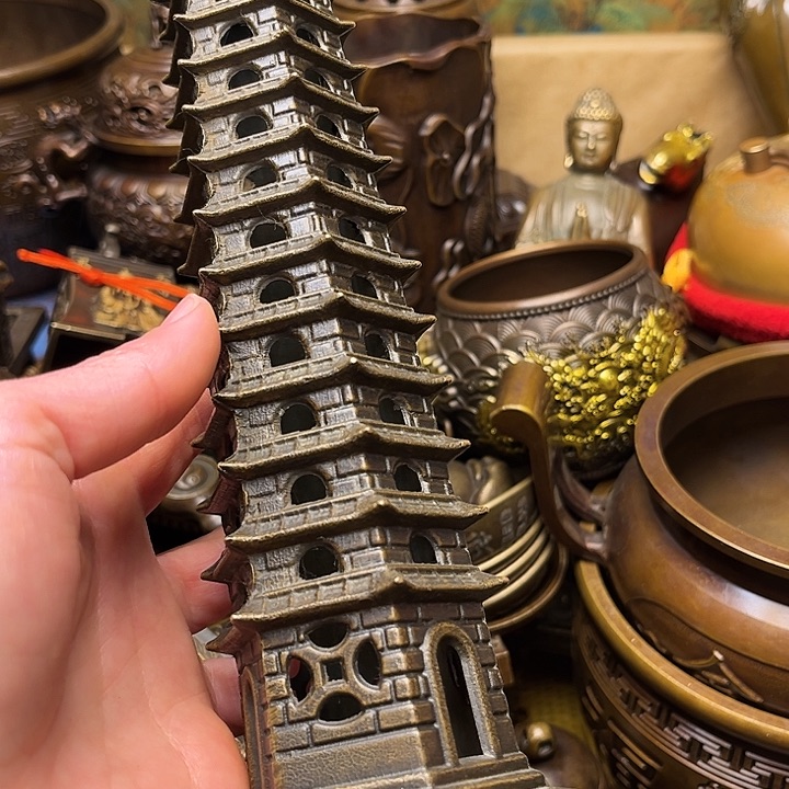 精美铜器批发档口