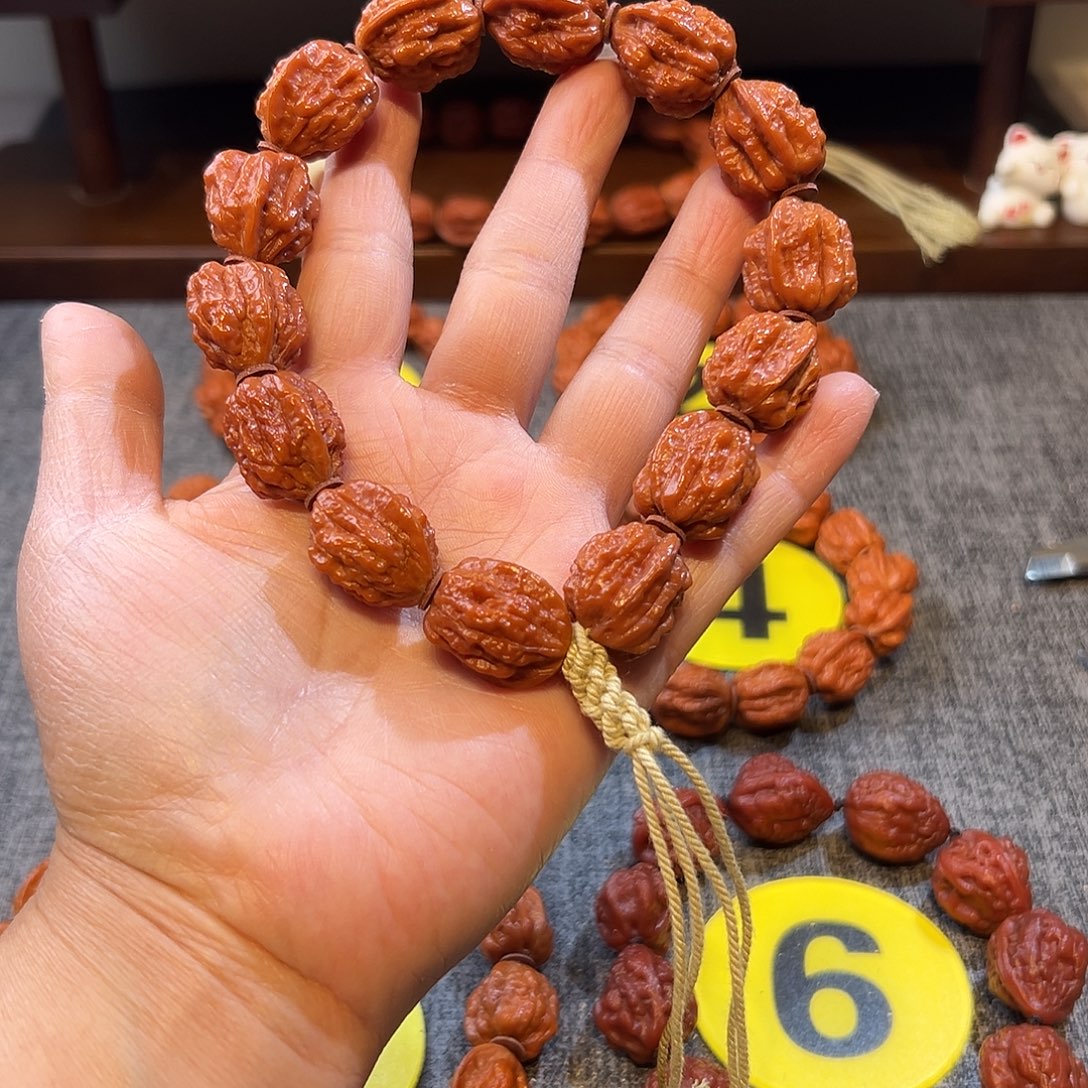 文玩核桃手串小金蟾