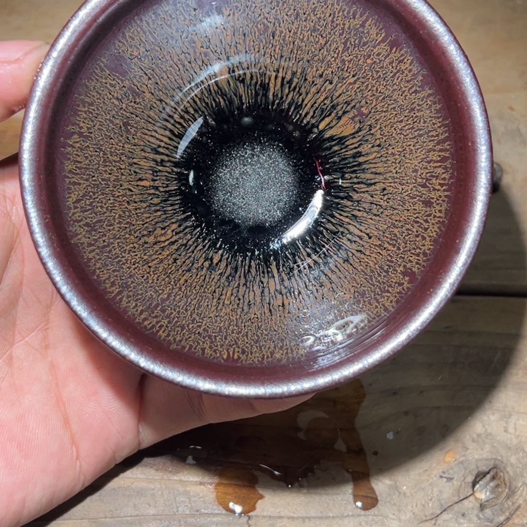 茶盏建窑建盏柴烧