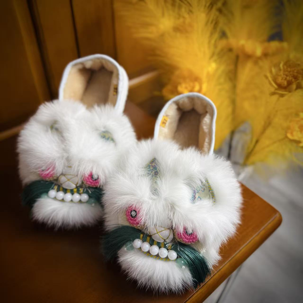 新中式国风千层底虎头布鞋厚底舒适透气养脚平底时尚