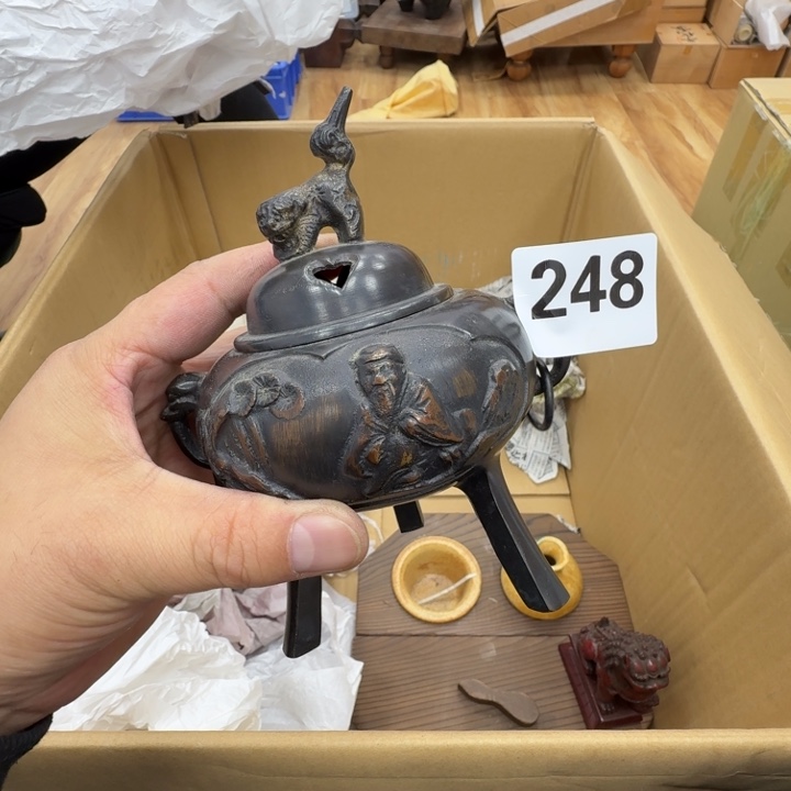 瓷片工艺品摆件瓷器摆件正能量