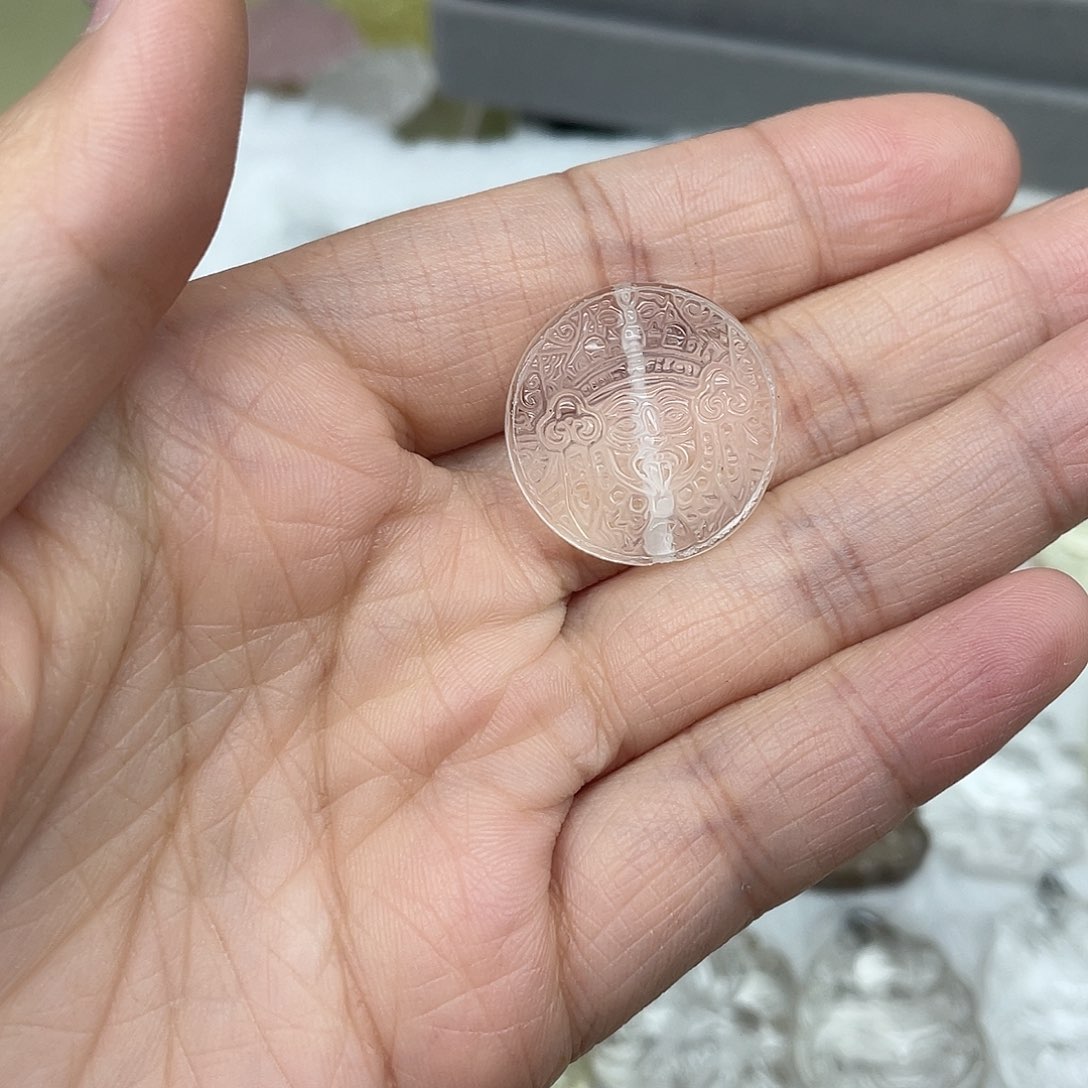 水晶吊坠配件未镶嵌