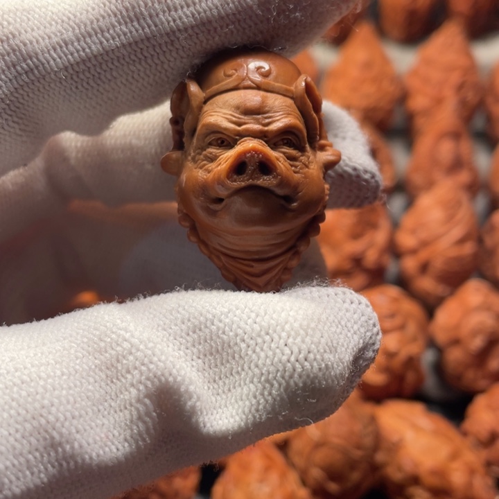 橄榄核手串/手链乖*逗核雕猪八戒