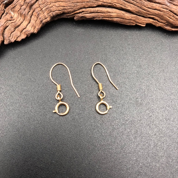 925银耳饰 【圣芭黎】S925耳钩配件多样性发一D2177