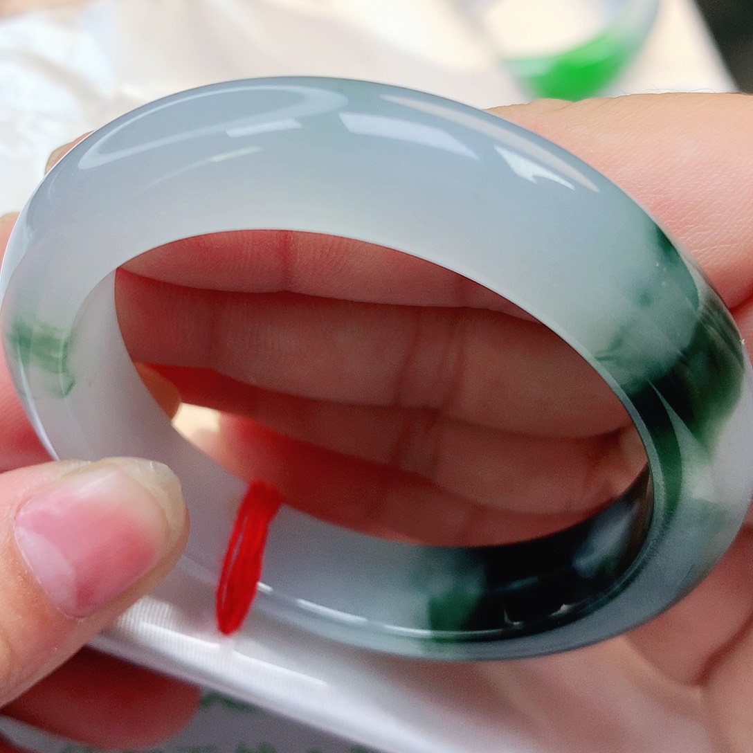 未镶嵌手镯翡翠A货翡翠老坑0254号