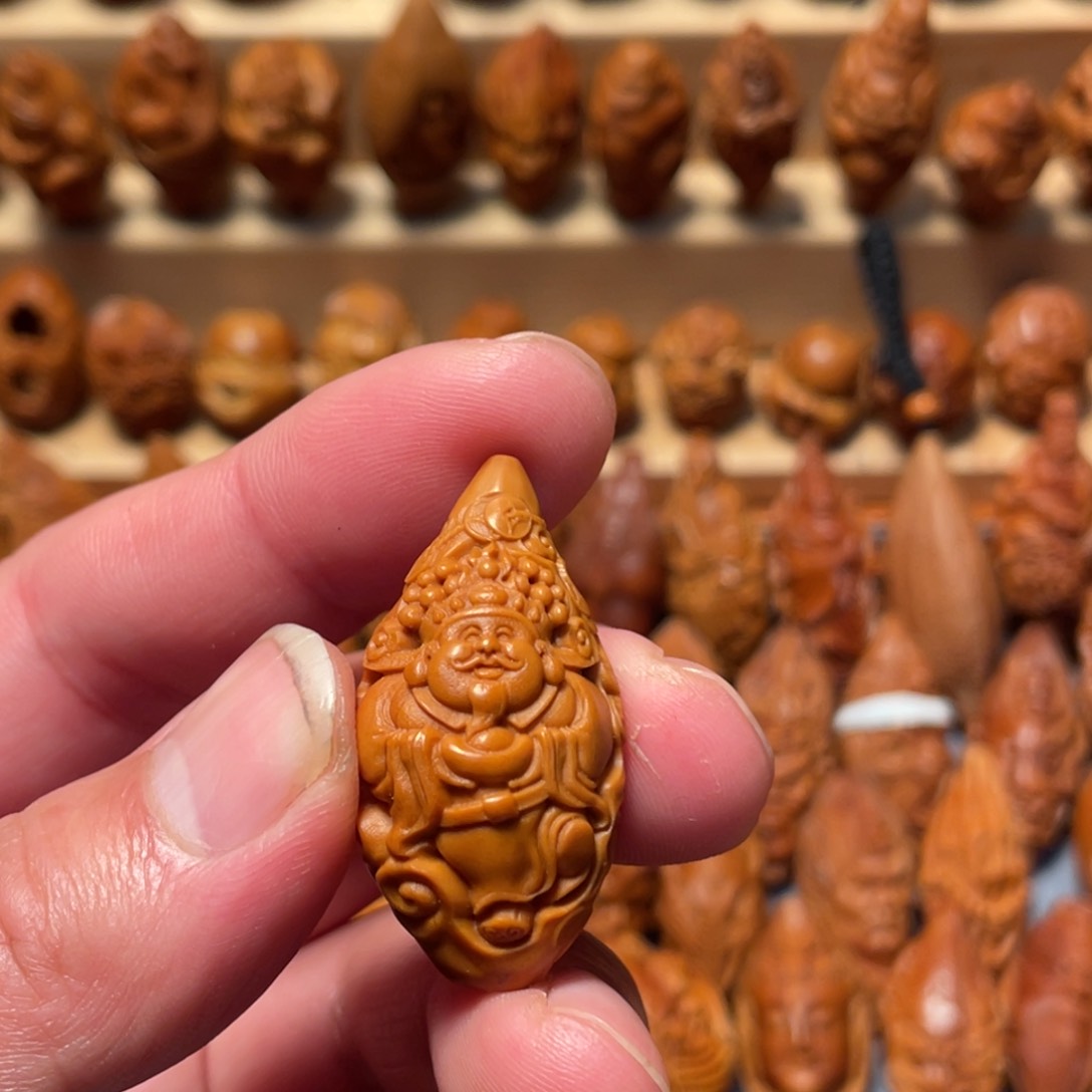 橄榄核手串/手链财迷双面