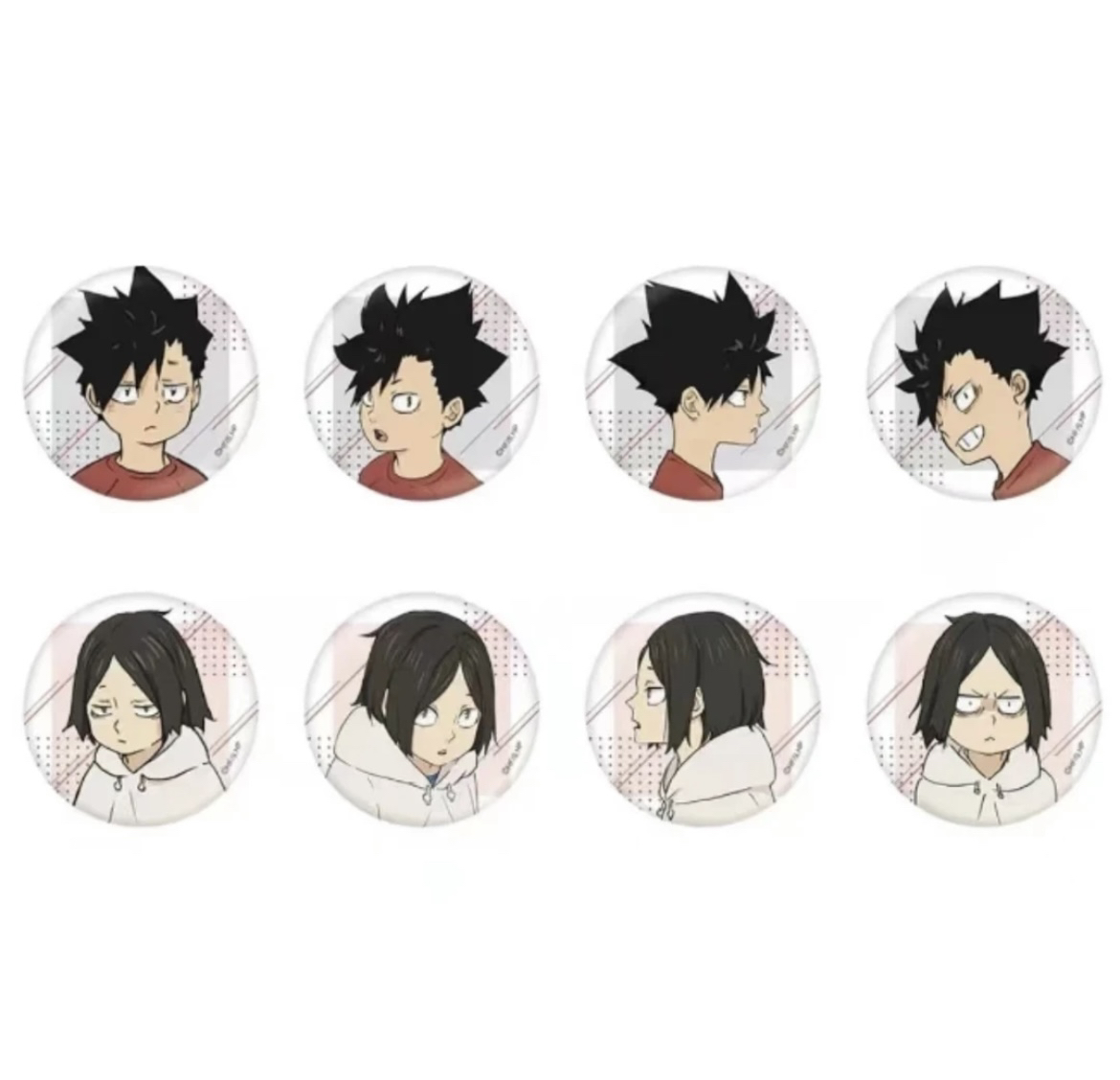 大清仓 【正版日谷】排球少年 会场限定幼年谷研磨 黑尾 吧唧盲盒