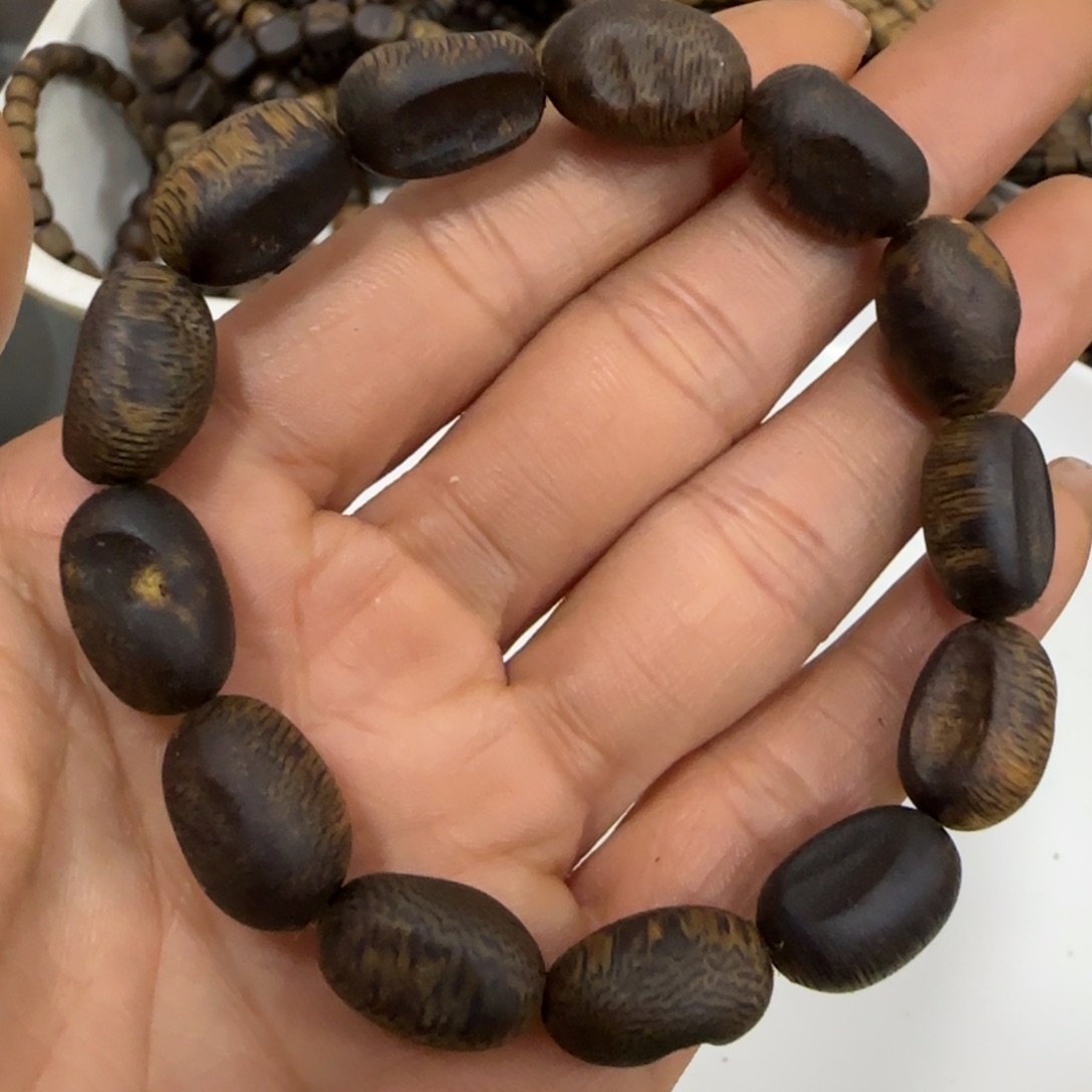 沉香木手串海南棋楠沉香99分沉手串8.8
