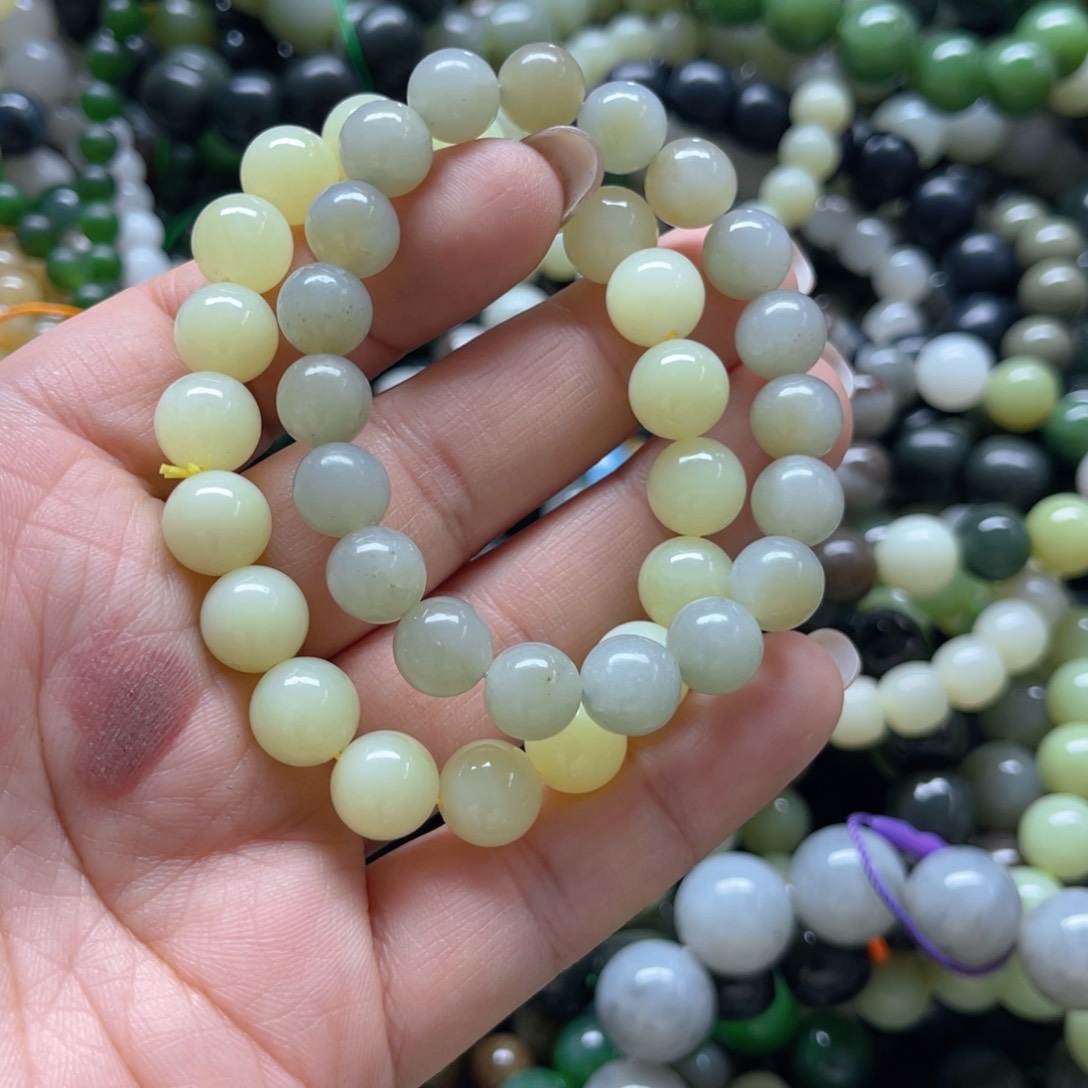 和田玉手链未镶嵌