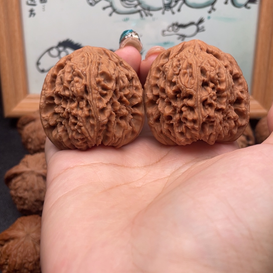 把件文玩核桃42全品南疆石 福利对