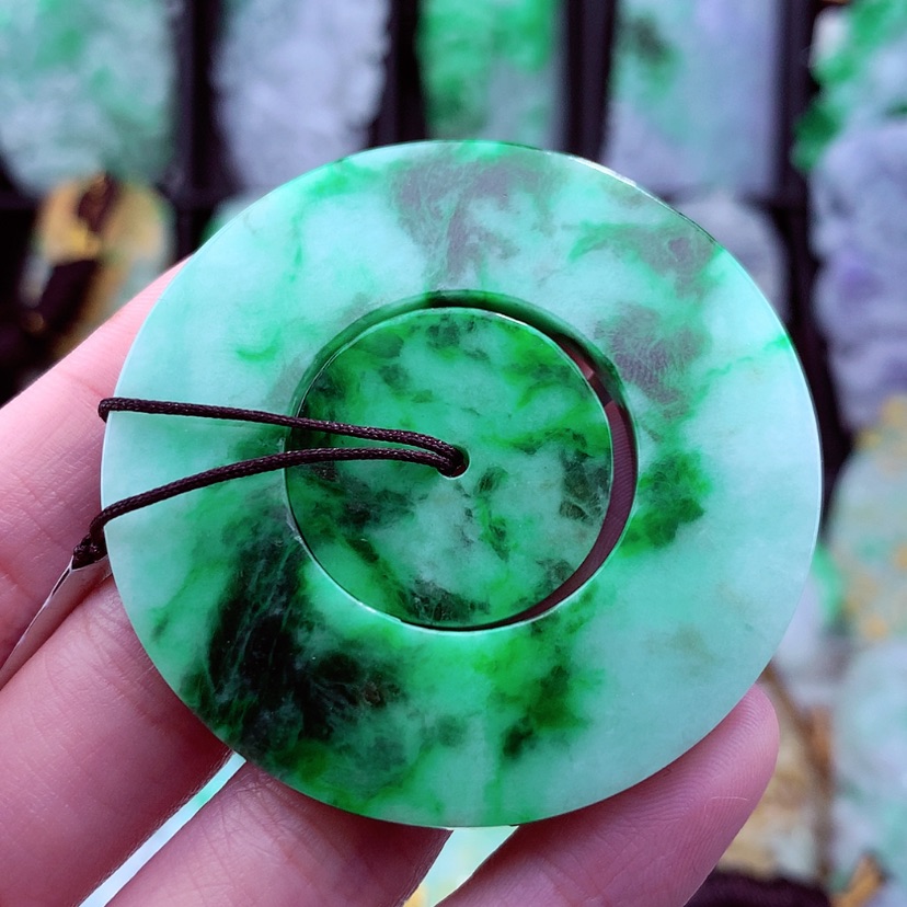 【闪购商品】翡翠颈饰未镶嵌挂件