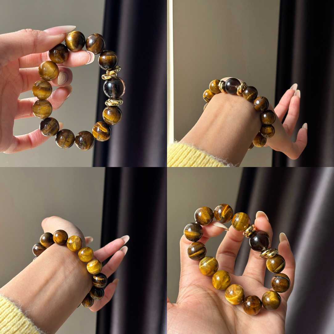 手链 【把把胡】福利款-大点位珠珠 复古美拉德色系 简约小众百搭