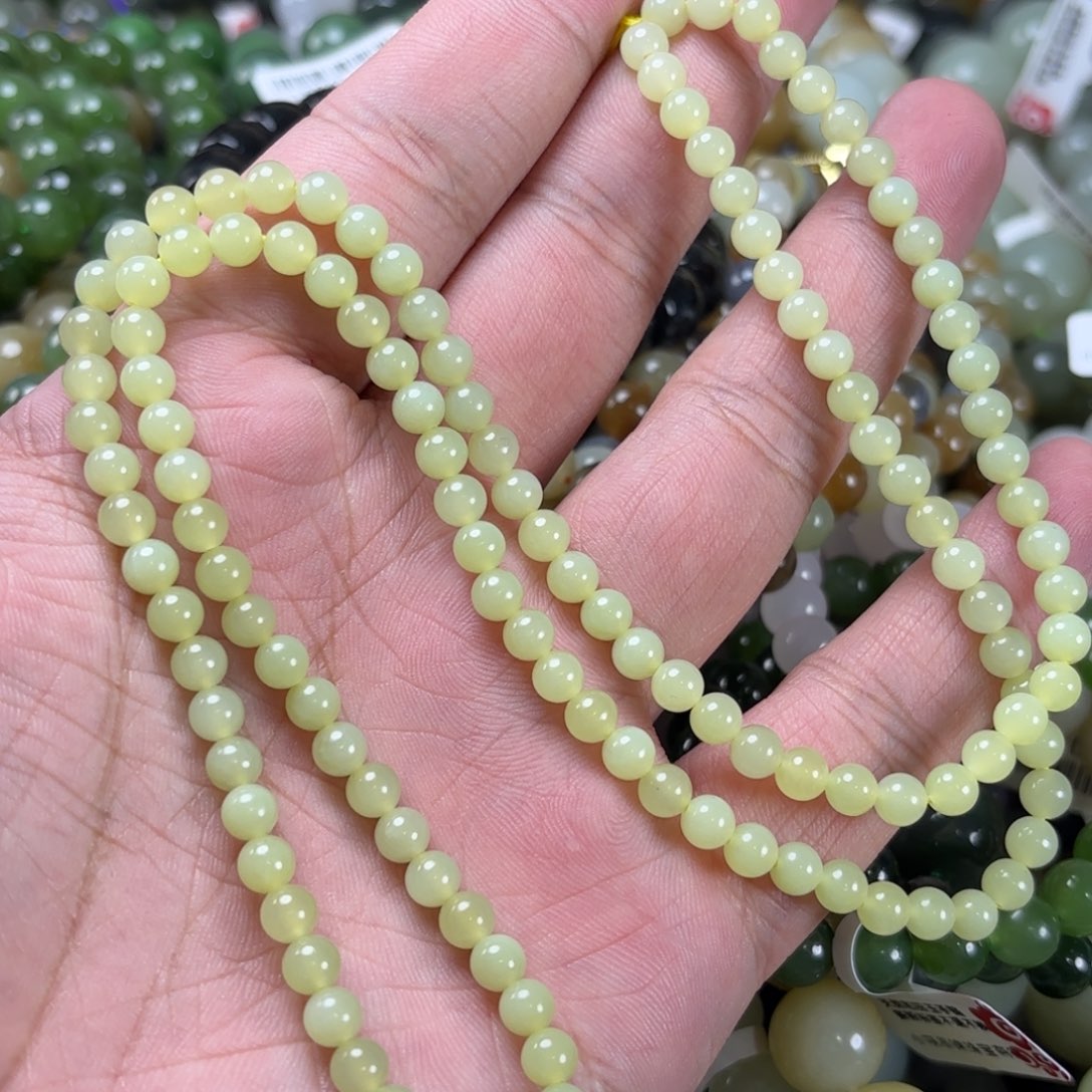 未镶嵌和田玉手链W289