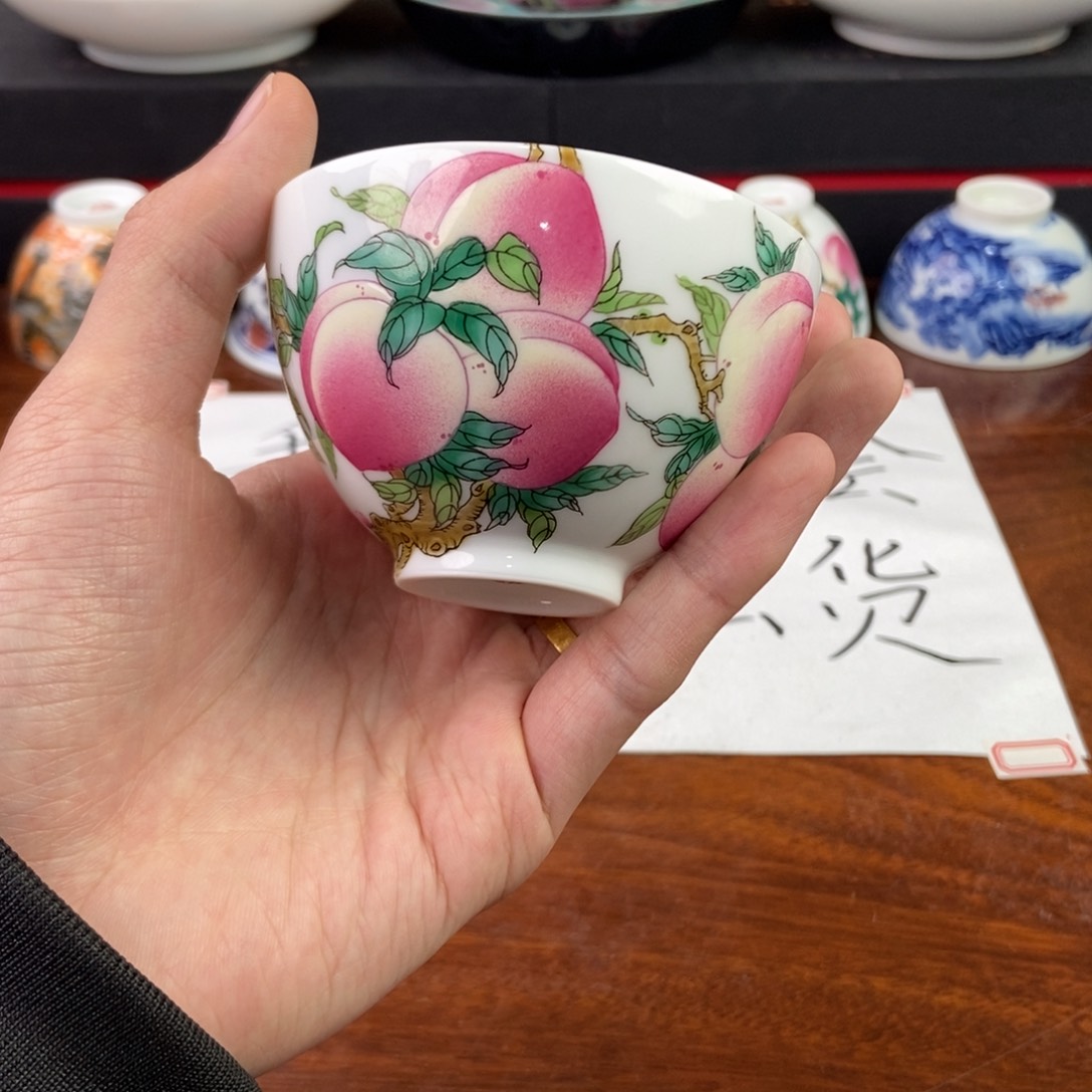 杯景德镇手绘陶瓷艺术