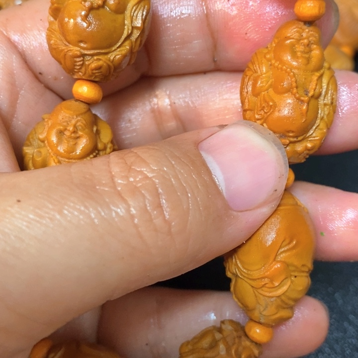 橄榄核手串/手链橄榄微瑕弥勒