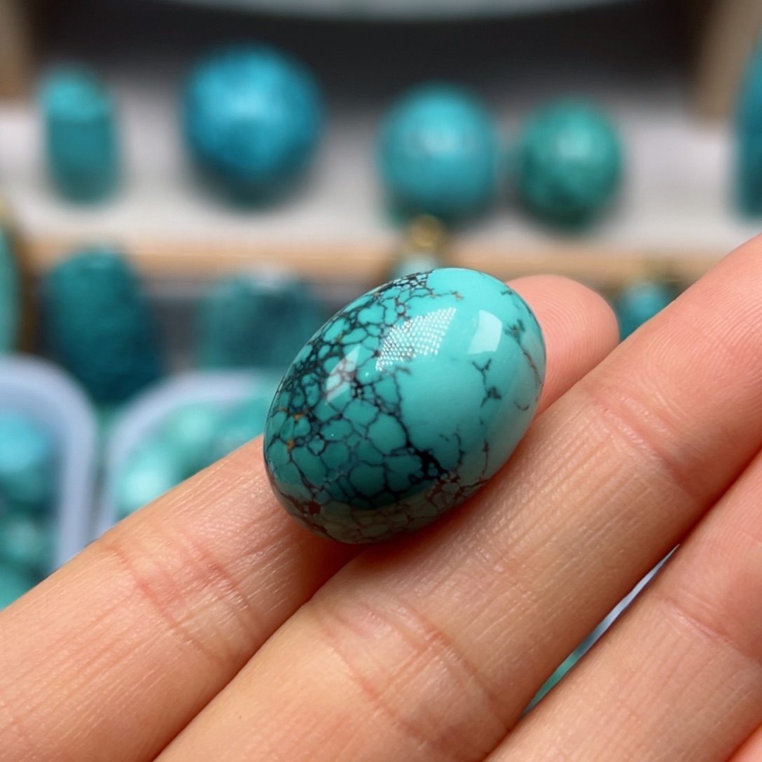 绿松石珠宝奇石未镶嵌