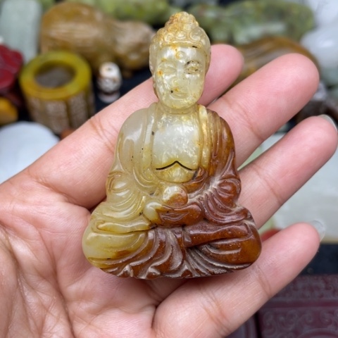 蛇纹石玉未镶嵌颈饰10