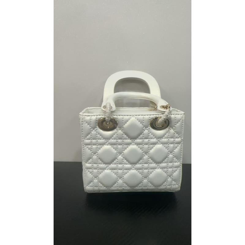 手工真皮包-8901-4-小妃-白