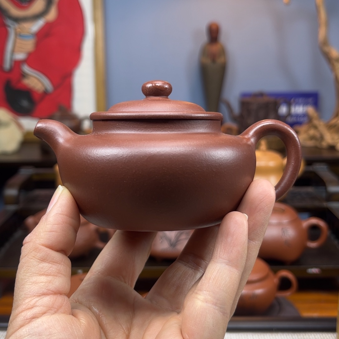 紫砂茶具半手制作