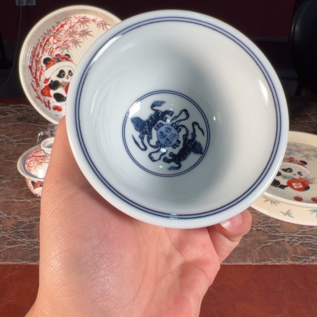 杯景德镇手绘陶瓷